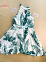 Leaf Short Dress