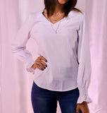 Long Sleeves White